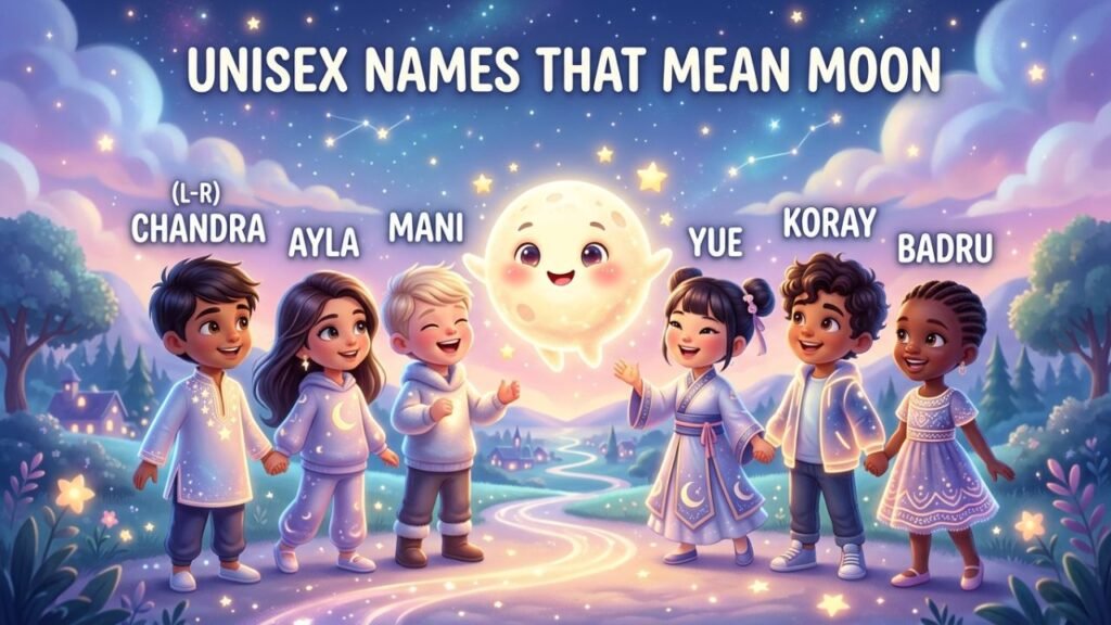Unisex Names That Mean Moon