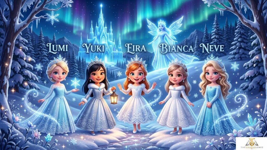 Girl Names That Mean Ice or Snow