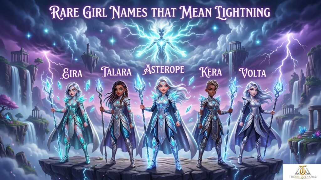 Rare Girl Names That Mean Lightning