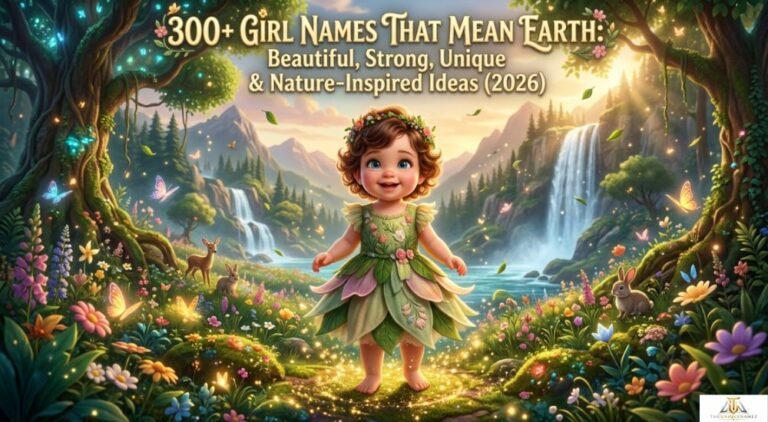 300+ Girl Names That Mean Earth