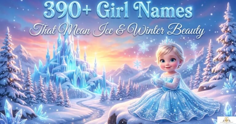 390+ Girl Names That Mean Ice and Winter Beauty: Magical, Rare & Frost-Inspired Baby Names (2026)
