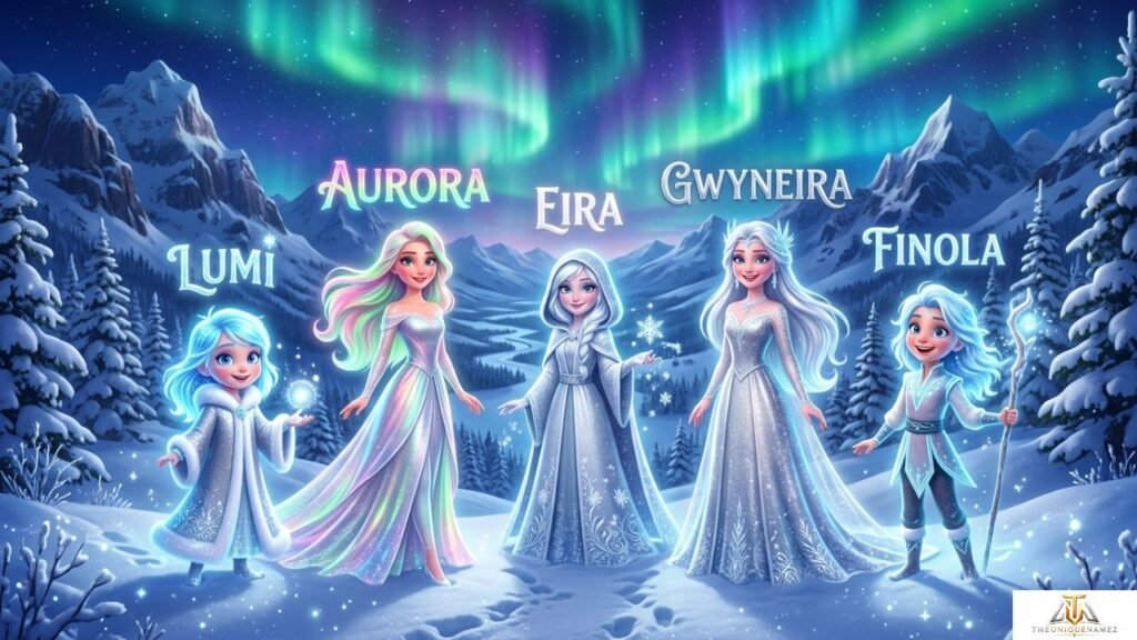 Nature-Inspired Names That Mean Ice or Snow