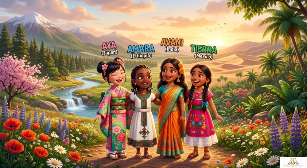 International Girl Names That Mean Earth
