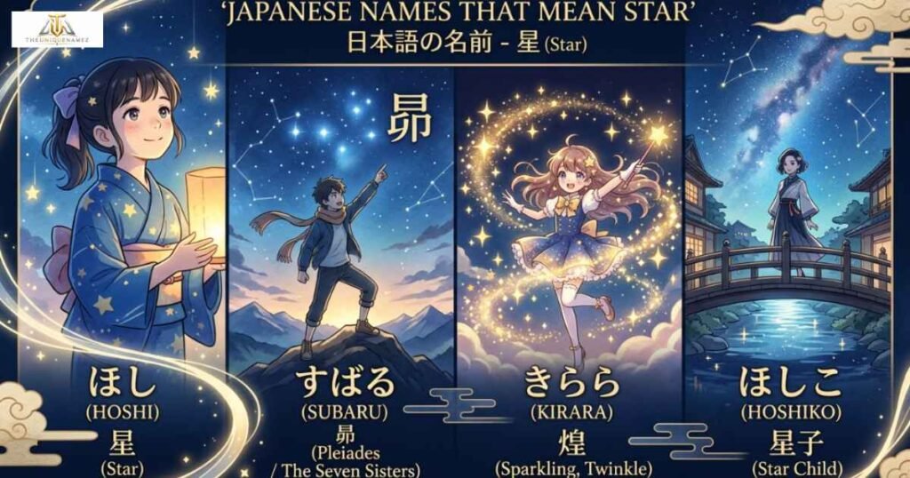 Names That Mean Star for Girls