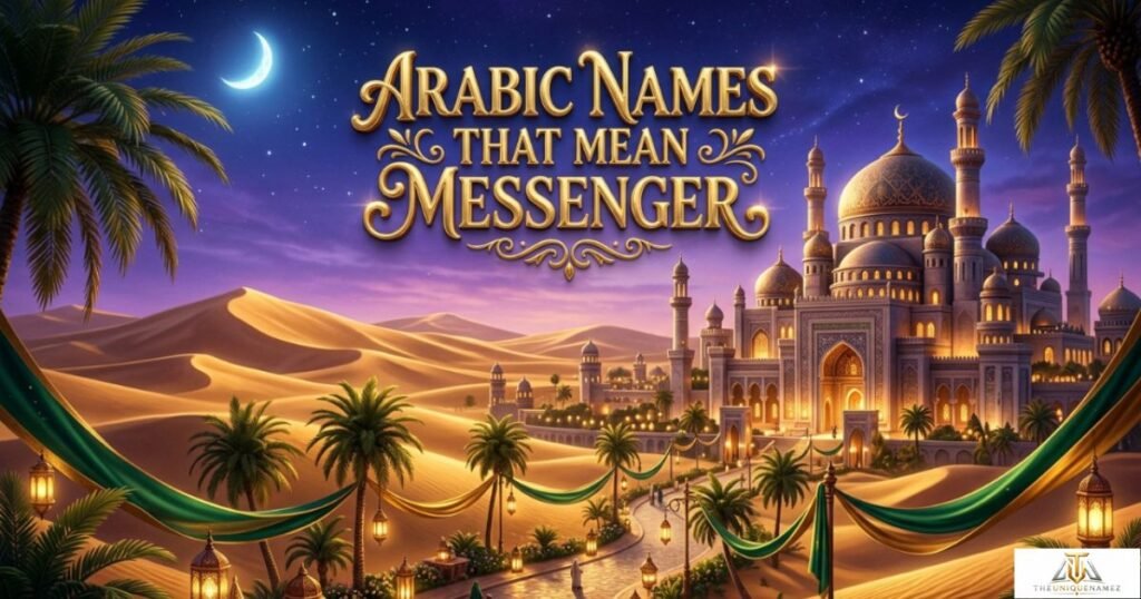 Arabic Names That Mean Messenger