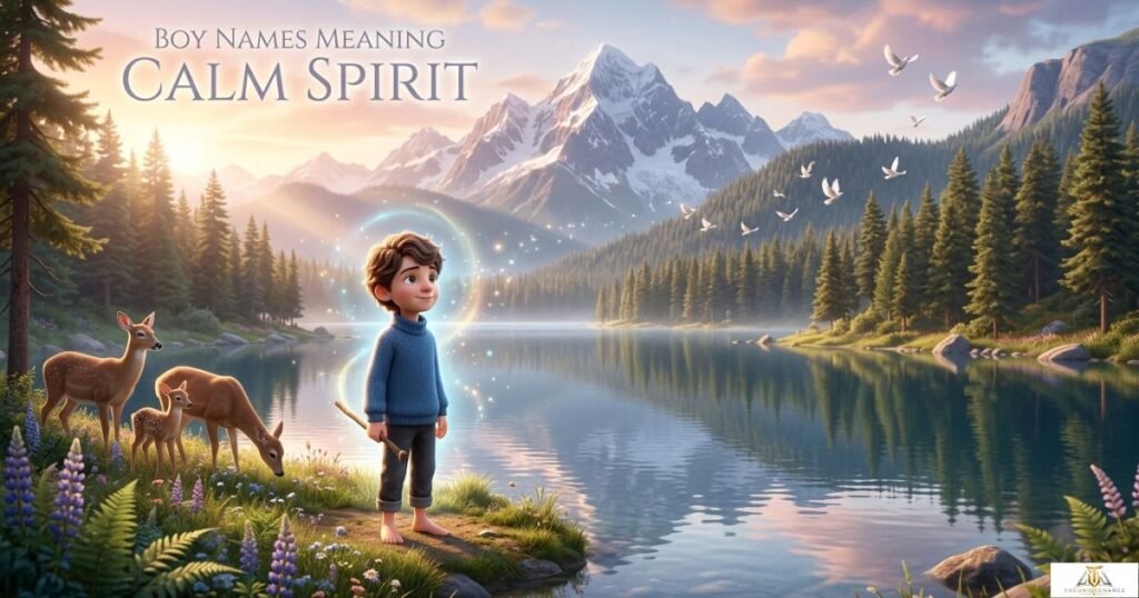 Boy Names Meaning Calm Spirit