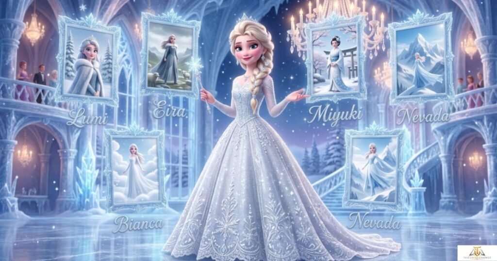 Elegant Girl Names That Mean Ice