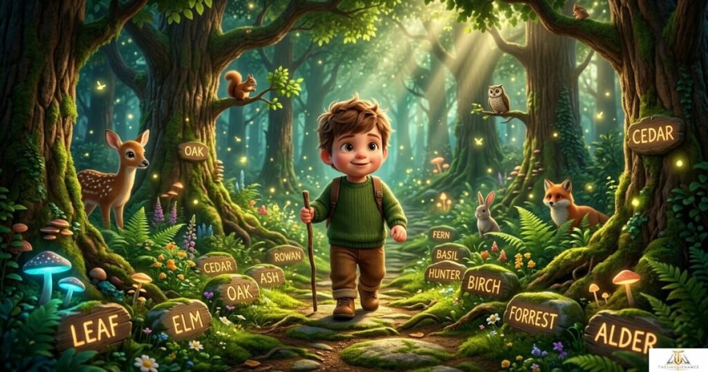 Forest-Inspired Green Names for Boys