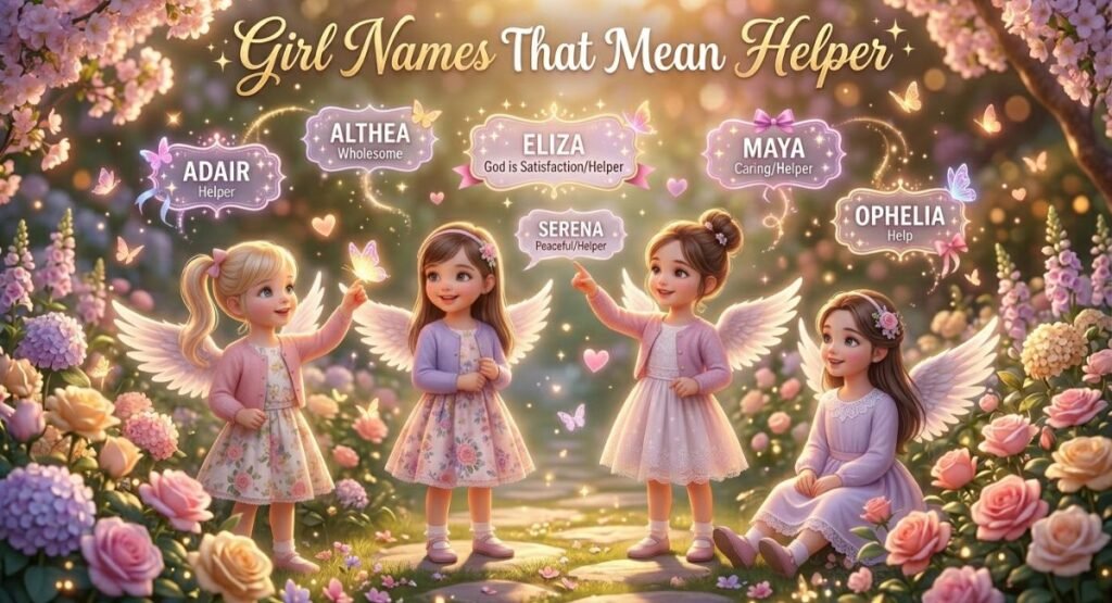 Girl Names That Mean Helper