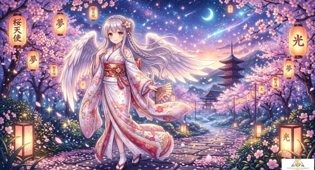Japanese Girl Names That Mean Angel