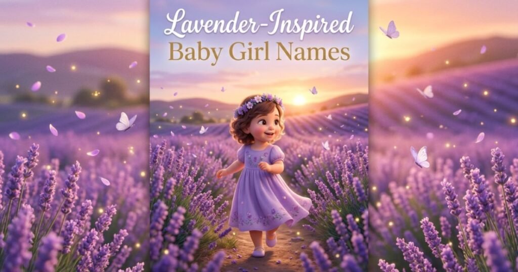 Lavender-Inspired Baby Girl Names