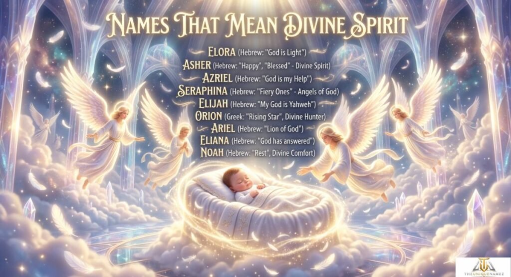Names That Mean Divine Spirit