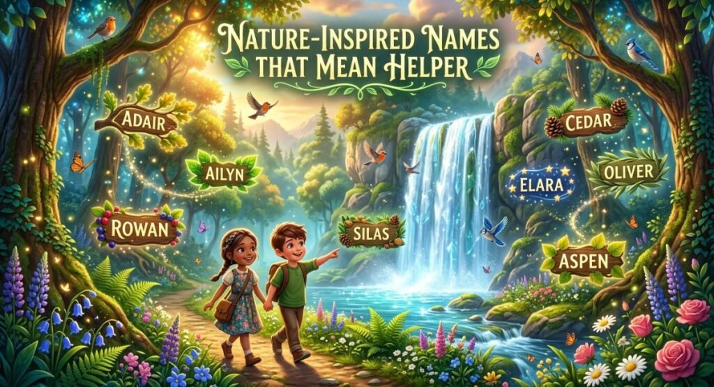 Nature-Inspired Names That Mean Helper