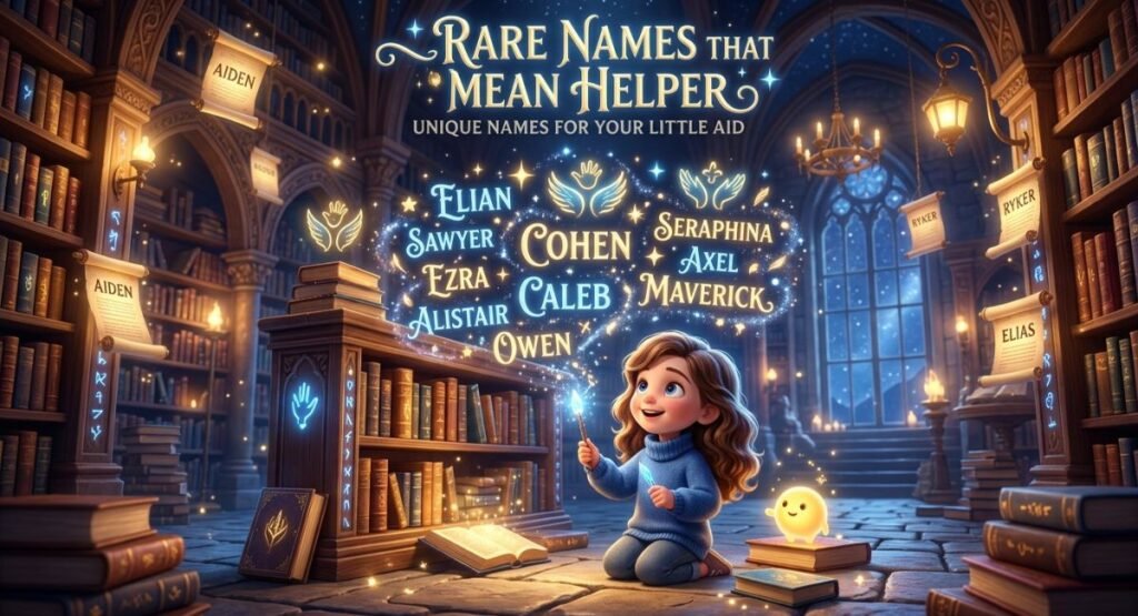 Rare Names That Mean Helper