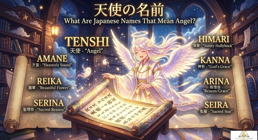 What Are Japanese Names That Mean Angel?