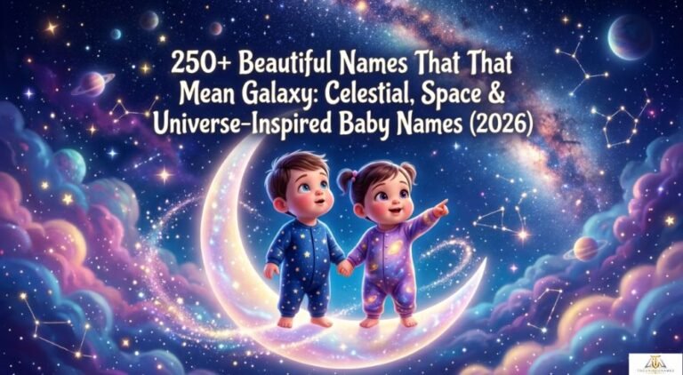 250+ Beautiful Names That Mean Galaxy: Celestial, Space & Universe-Inspired Baby Names (2026)