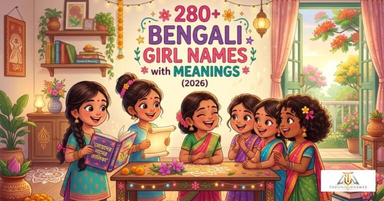 280+ Bengali Girl Names with Meanings(2026)