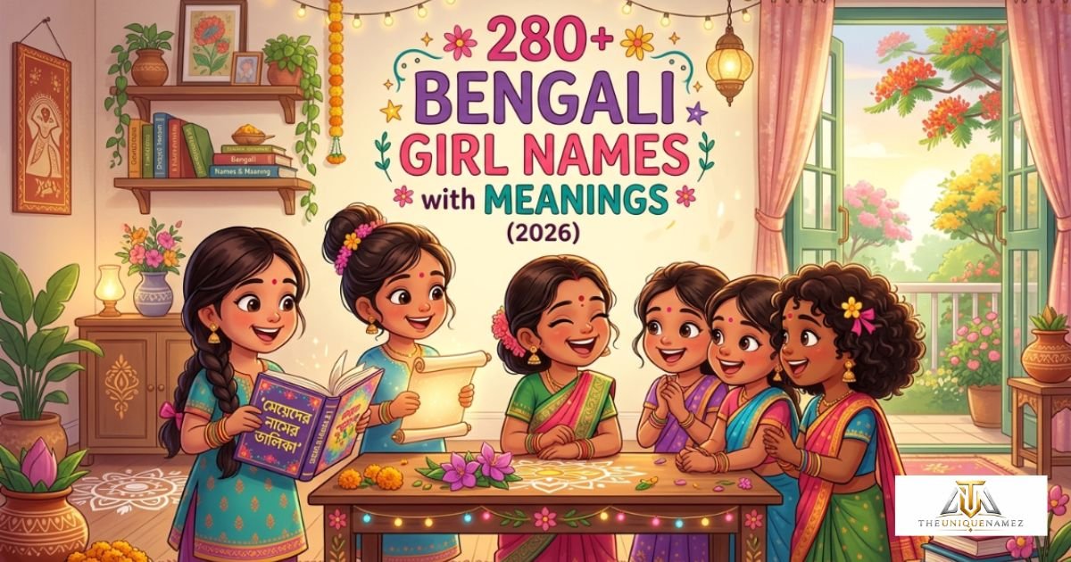 280+ Bengali Girl Names with Meanings(2026)