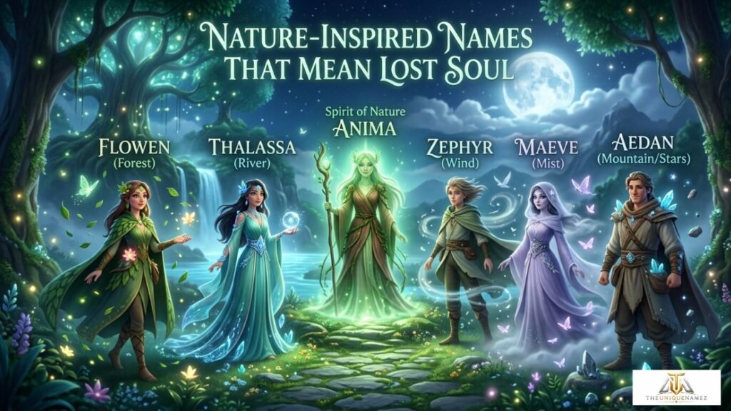 Nature-Inspired Names That Mean Lost Soul