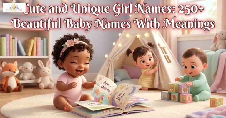 Cute and Unique Girl Names