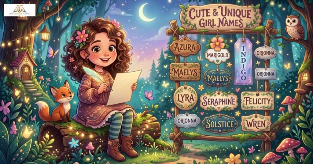 Cute and Unique Girl Names