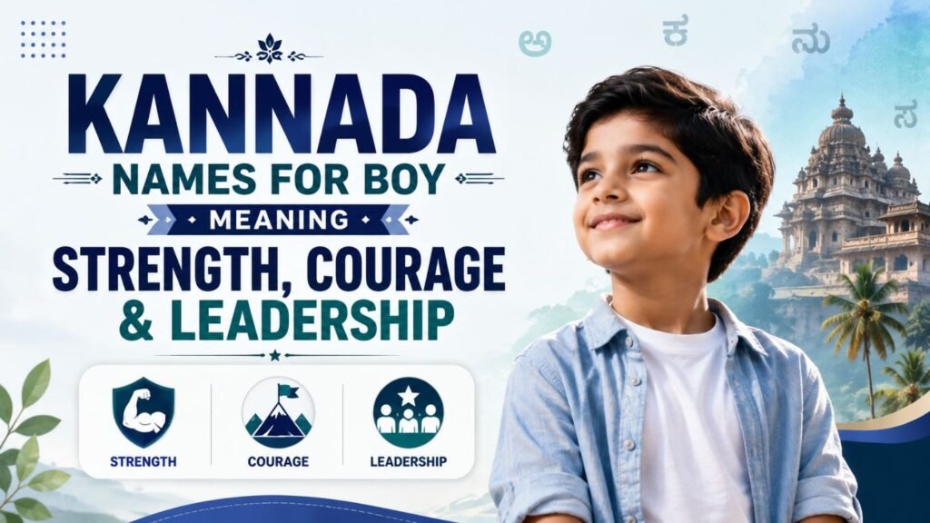 Kannada Names for Boy Meaning Strength, Courage & Leadership