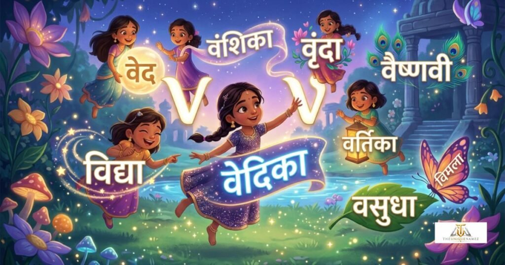 Sanskrit Girl Names Starting With V