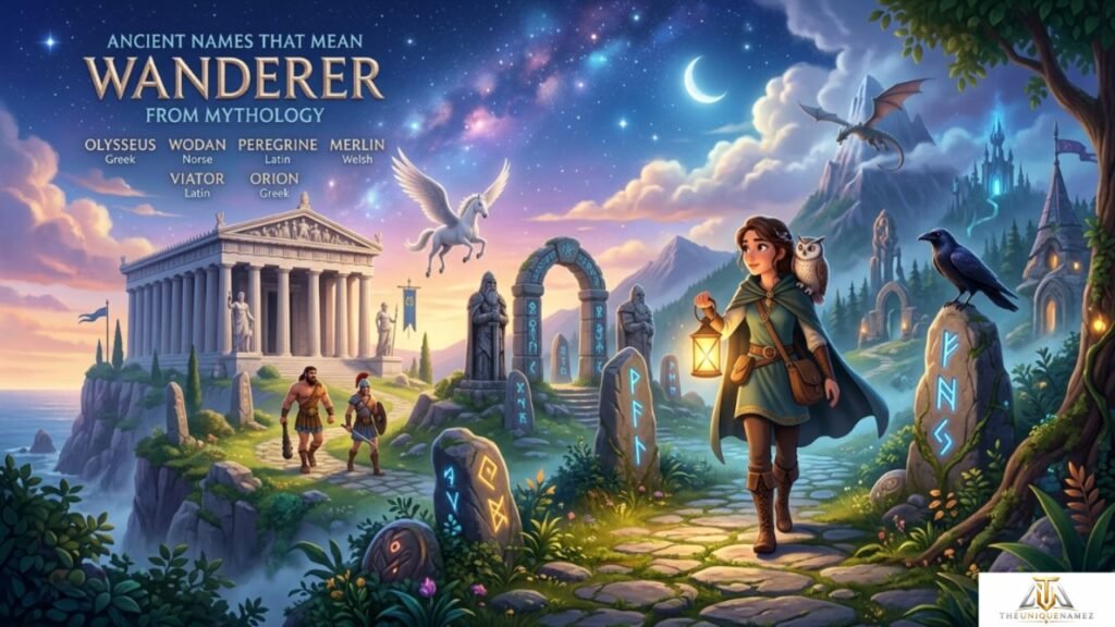 Ancient Names That Mean Wanderer From Mythology