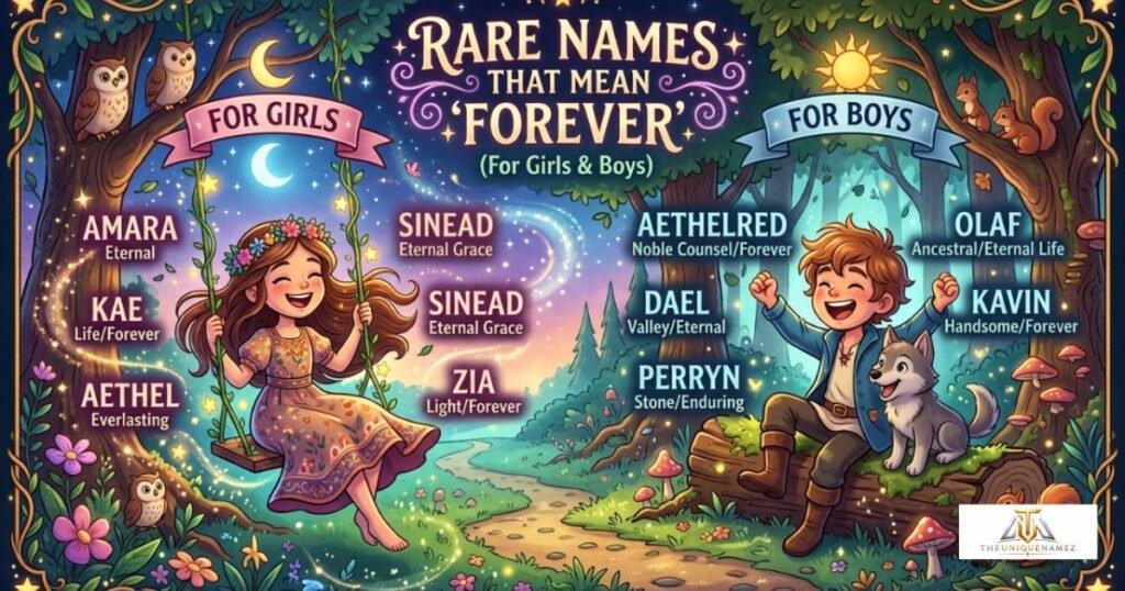 Rare Names That Mean Forever