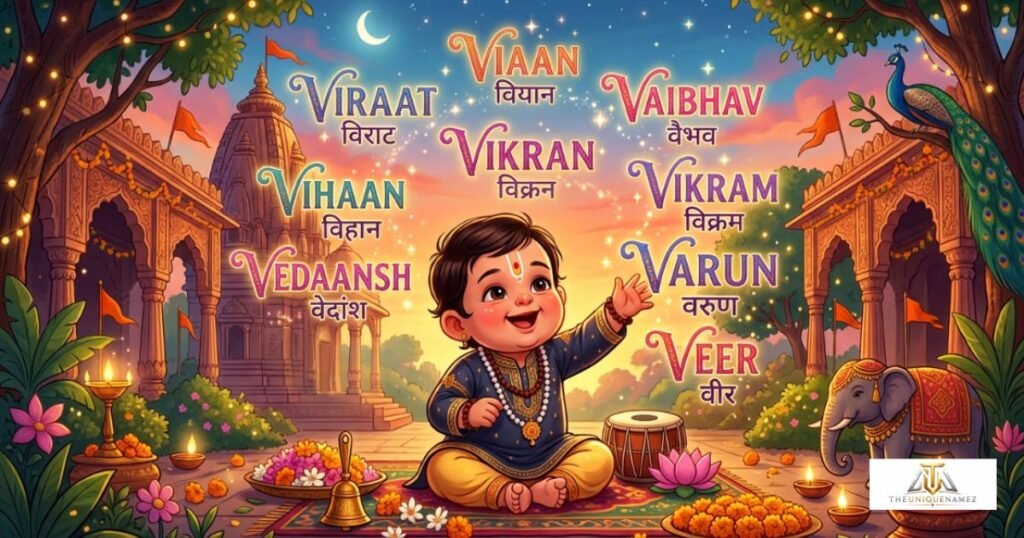 V Letter Names for Boy Hindu
