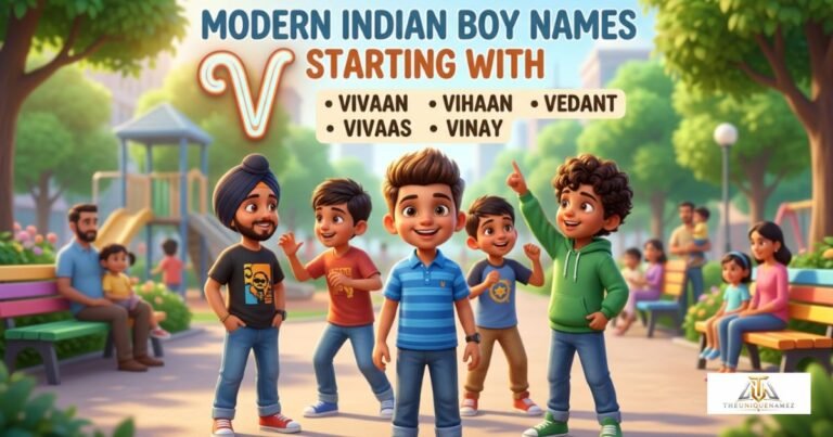 Indian Boy Names Starting With V