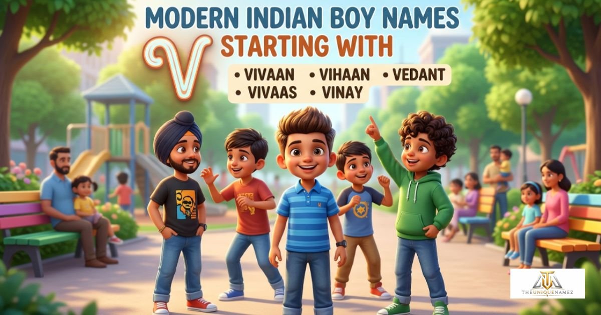 Indian Boy Names Starting With V