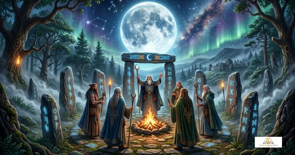 Ancient Celtic Names Inspired by the Moon