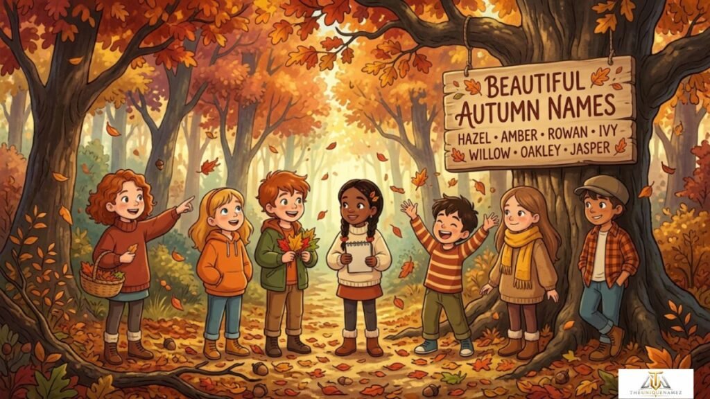 Beautiful Girl Names Inspired by Autumn Leaves