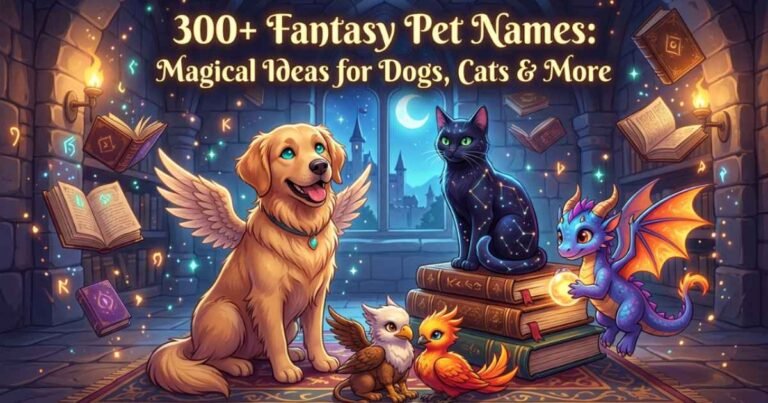 Fantasy Pet Names