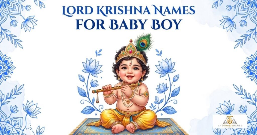 Lord Krishna Names for Baby Boy