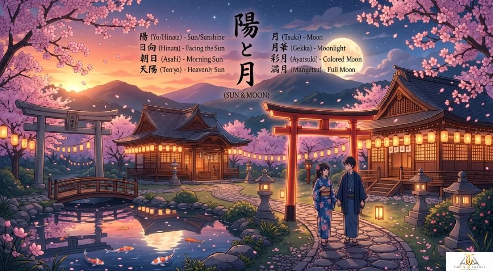 Japanese Names That Mean Sun and Moon
