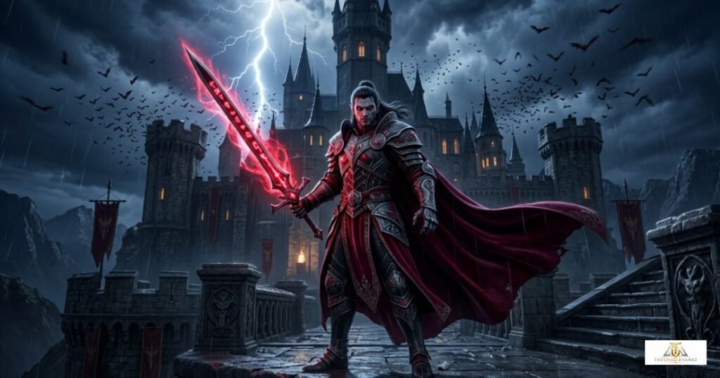 Male Fantasy Vampire Names for Games