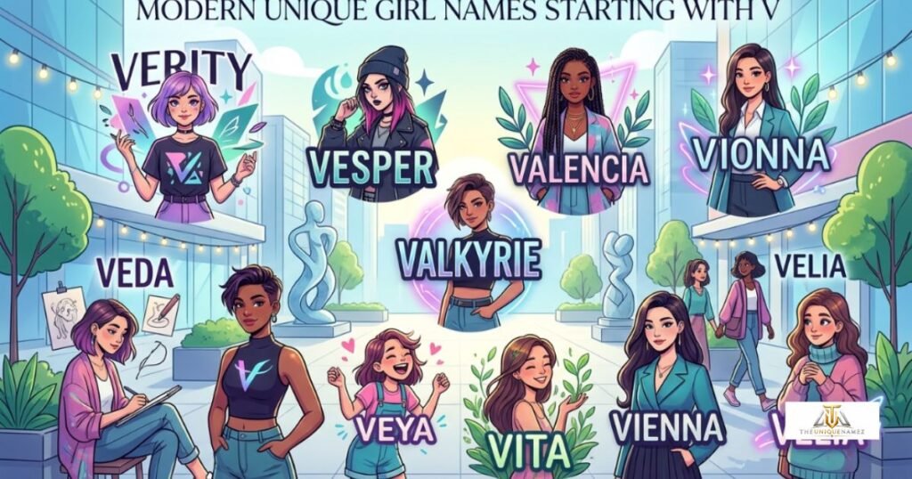 Modern Unique Girl Names