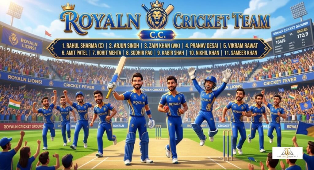 Royal Cricket Team Names