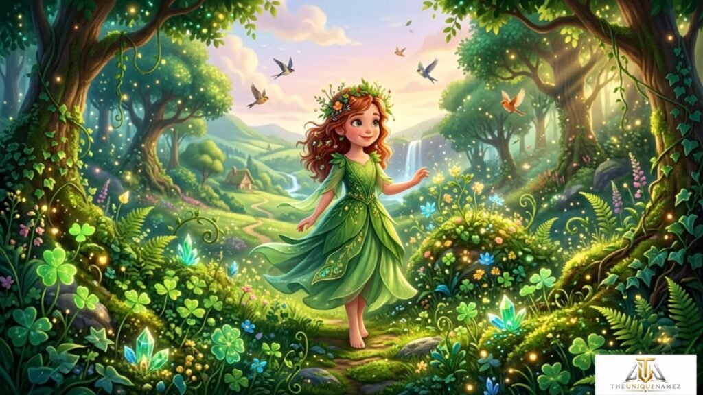 Unique Girl Names That Mean Green