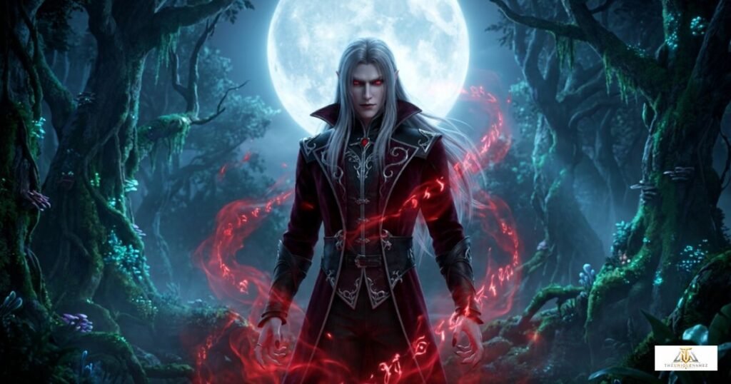 Unisex Fantasy Vampire Names for Games