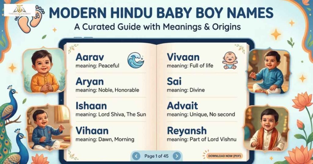 A to Z Baby Boy Names Hindu
