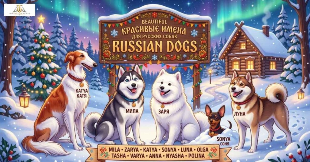 Beautiful Russian Female Dog Names