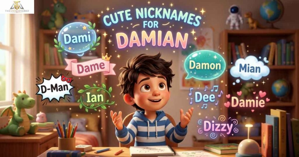 Cute Nicknames for Damian