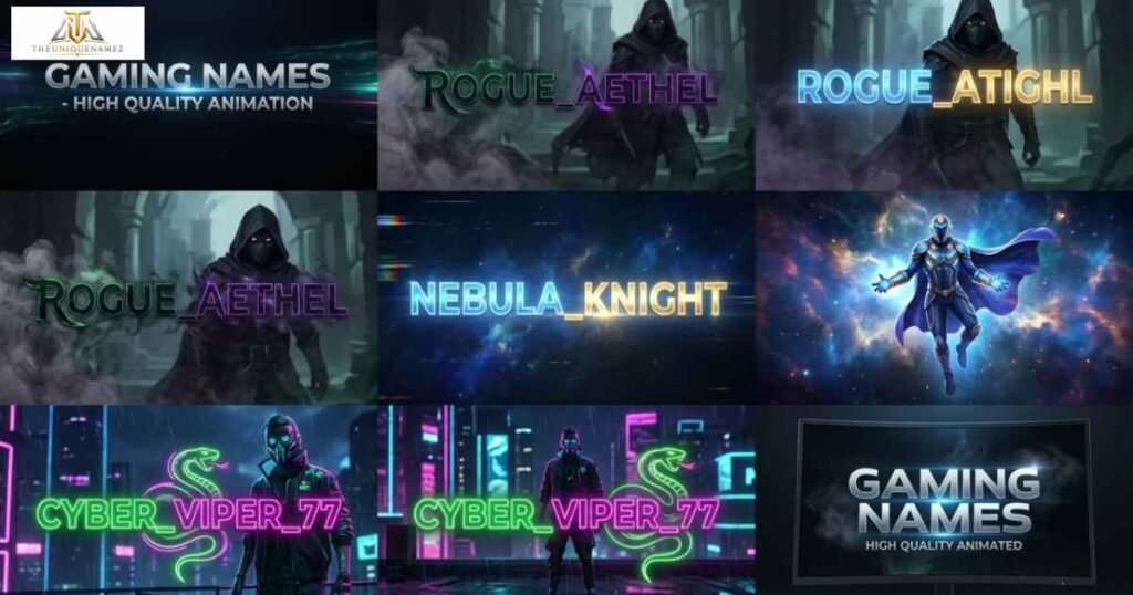 Funny Gamer Tags for Online Games