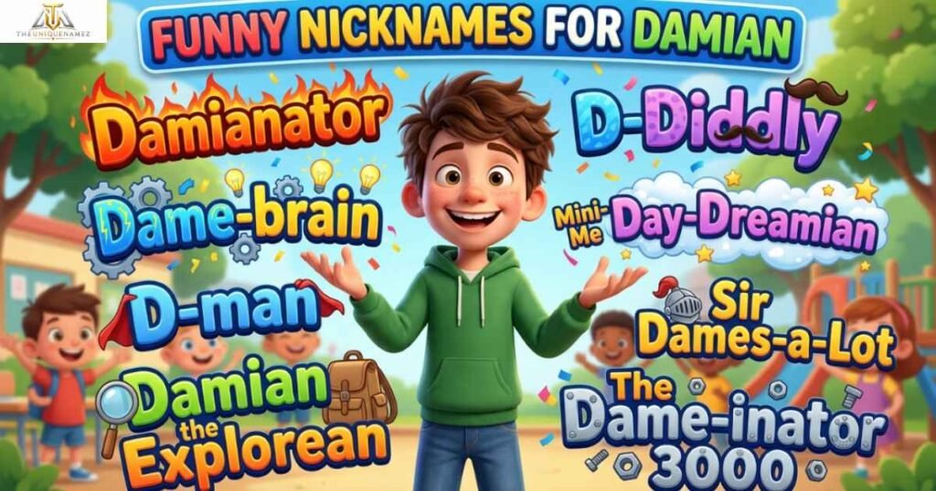 Funny Nicknames for Damian