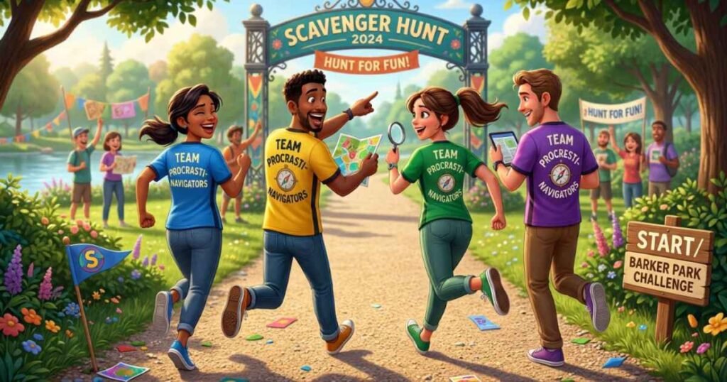 Funny Scavenger Hunt Team Names