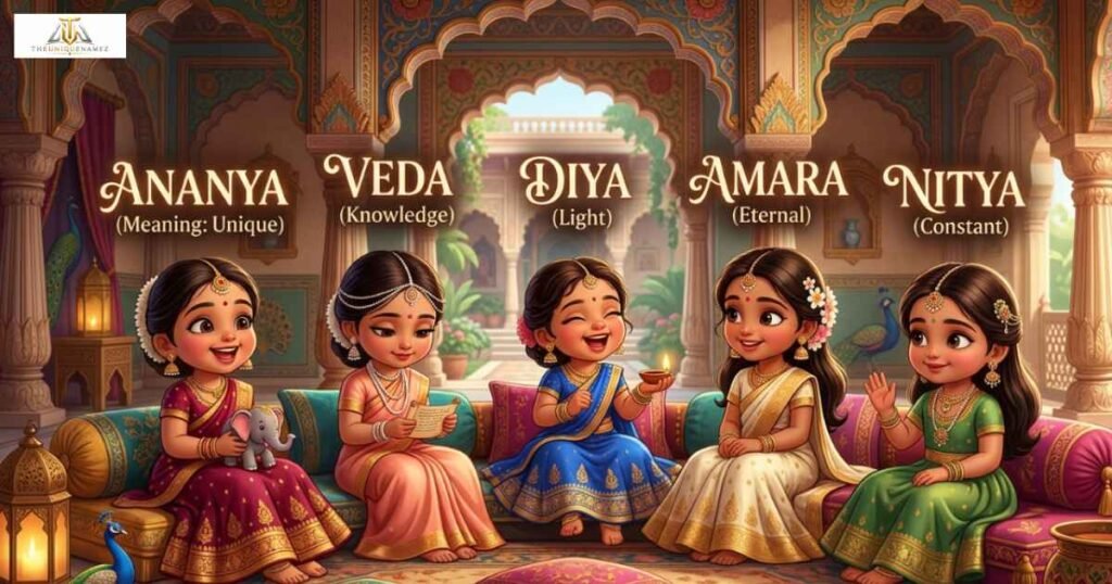 Indian & Sanskrit Royal Baby Girl Names