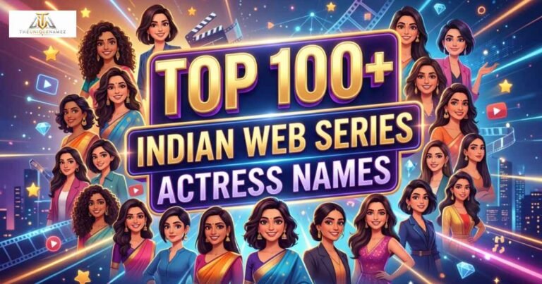 Indian Web Series Actress Names